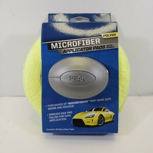 Peak Microfiber Applicator polish wax Pads handle detail automotive care PKC0GC